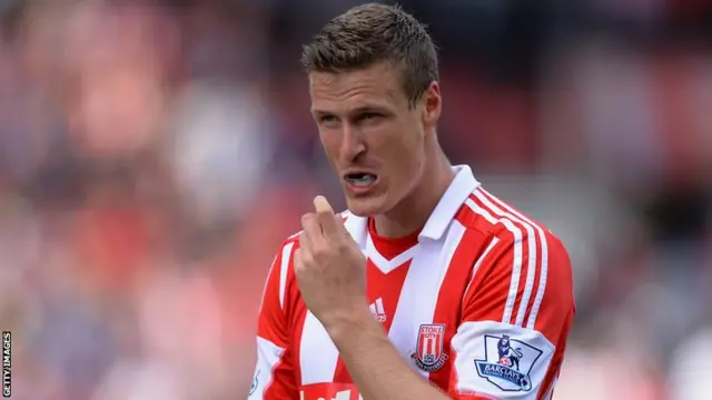 Stoke City defender Robert Huth