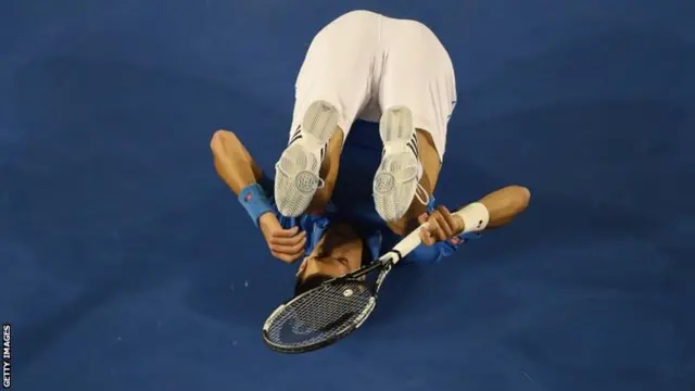 Novak Djokovic rolls