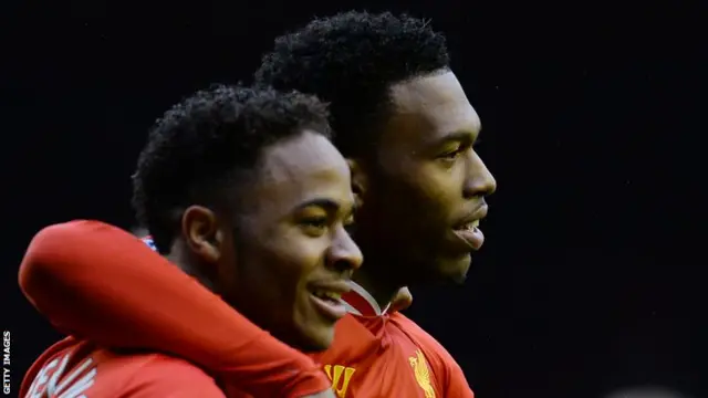 Raheem Sterling and Daniel Sturridge