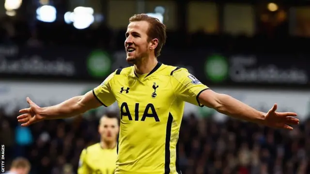 Tottenham striker Harry Kane