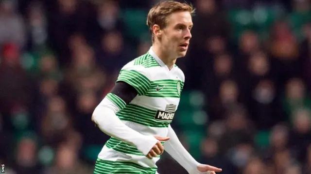 Celtic midfielder Stefan Johansen