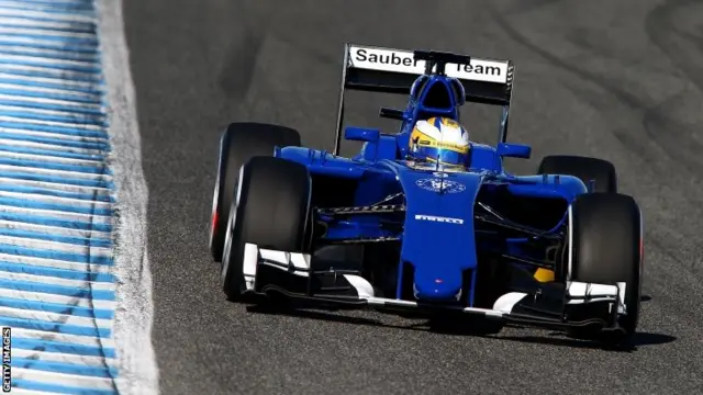 Sauber's Marcus Ericsson