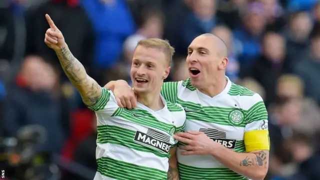 Leigh Griffiths celebrates his opener