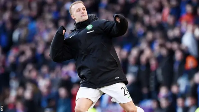 Celtic striker Leigh Griffiths