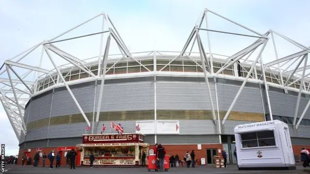 Southampton's St Mary's Stadium