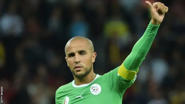 Algeria captain Madjid Bougherra