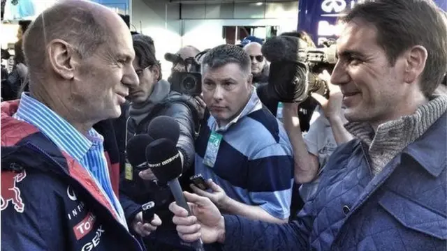 Adrian Newey & Tom Clarkson