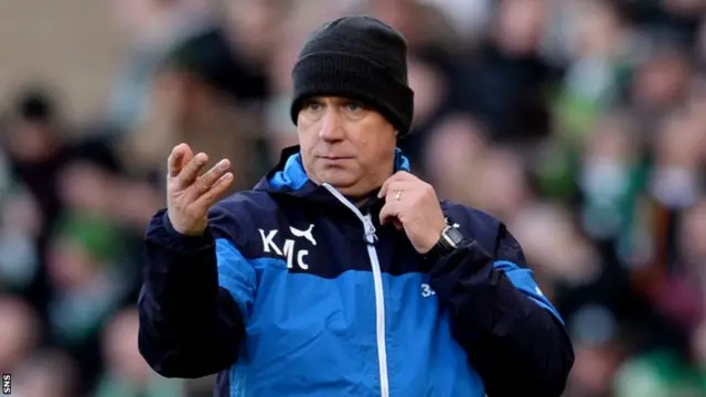 Rangers caretaker boss Kenny McDowall