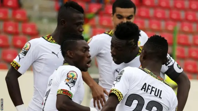 Christian Atsu celebrates