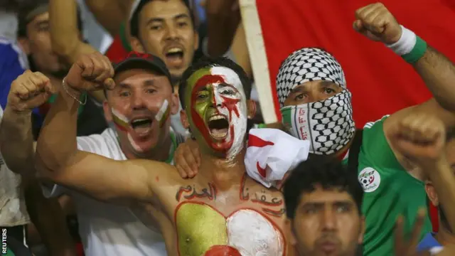 Algeria fans