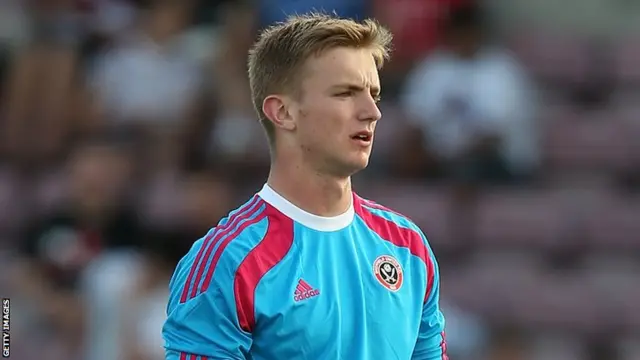 Sheffield United goalkeeper George Long