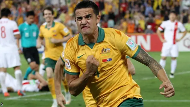 Former Everton forward Tim Cahill