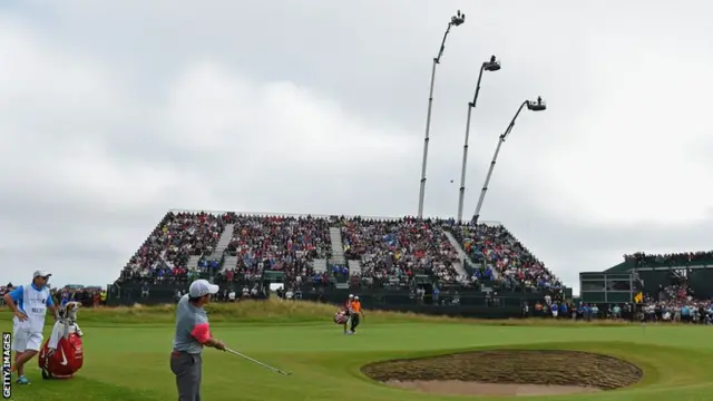 Rory McIlroy at last year's Open at Hoylake