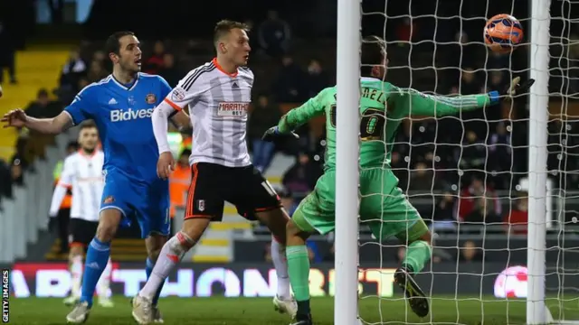 Fulham's Marcus Bettinelli scores and own-goal