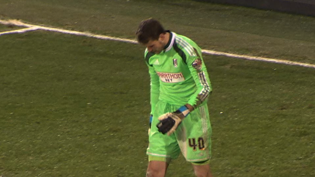 Fulham goalkeeper Marcus Bettinelli