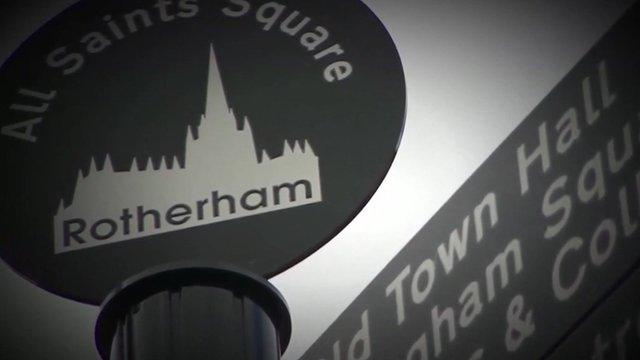 Rotherham Council sign