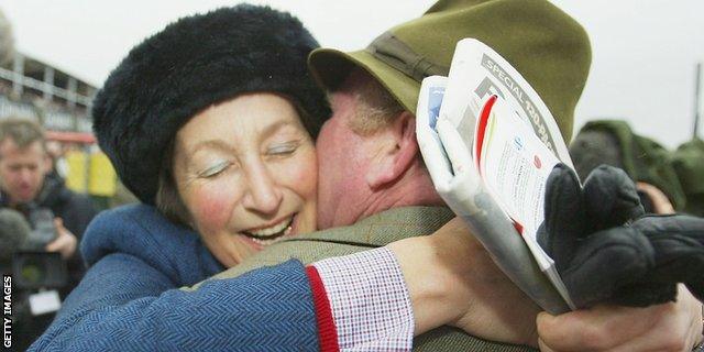 Henrietta Knight and Terry Biddecombe