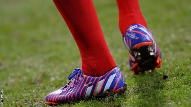 Steven Gerrard's boots