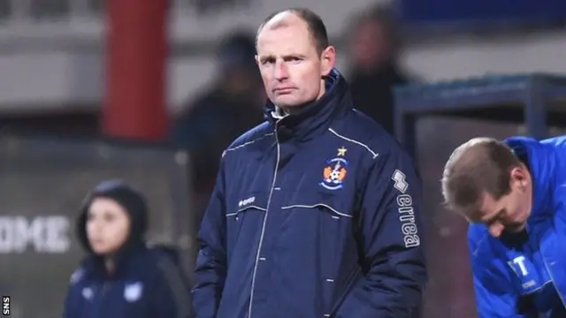 Kilmarnock manager Allan Johnston