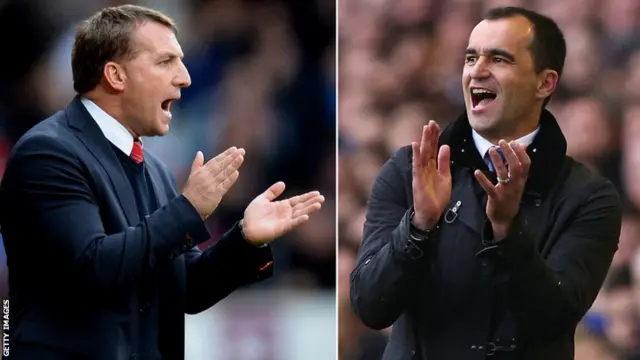 Brendan Rodgers and Roberto Martinez