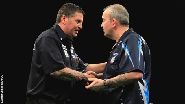 Gary Anderson and Phil Taylor