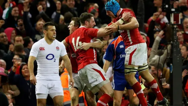 Wales v England at 2013