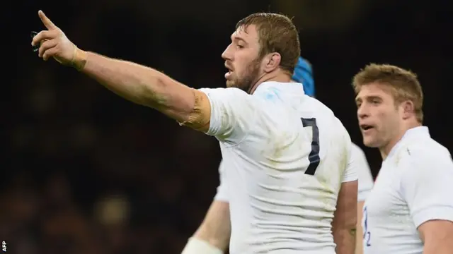 England captain Chris Robshaw