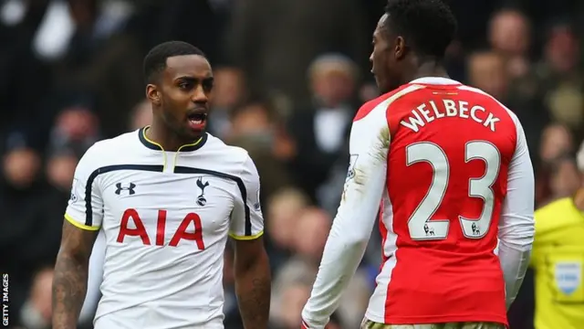 Danny Rose and Danny Welbeck