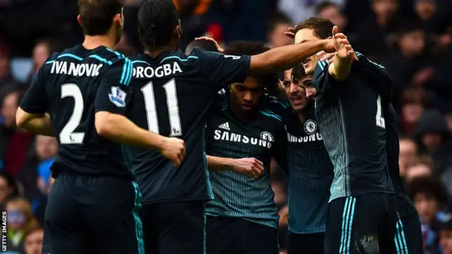 Chelsea celebrate