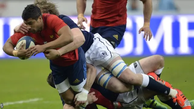 France centre Wesley Fofana