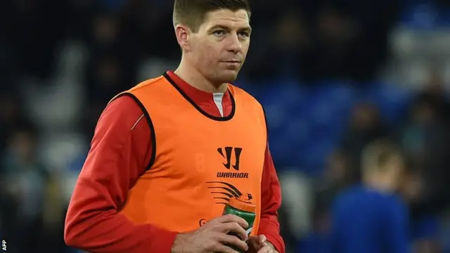 Liverpool captain Steven Gerrard