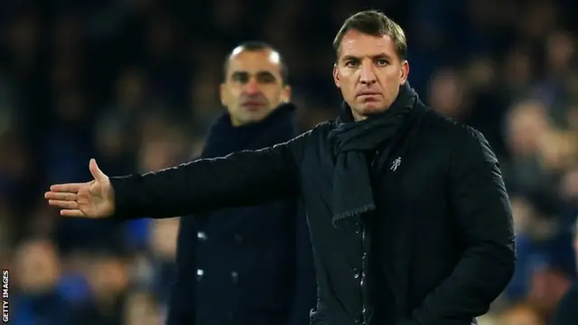 Brendan Rodgers and Roberto Martinez