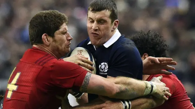 Mark Bennett has made his mark in attack and defence for Scotland