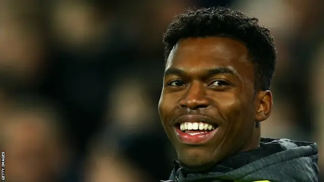 Liverpool striker Daniel Sturridge