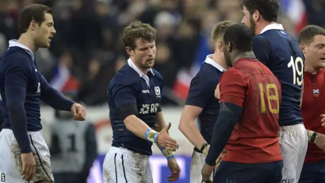 The Scottish disappointment is palpable after a hard-fought defeat by France