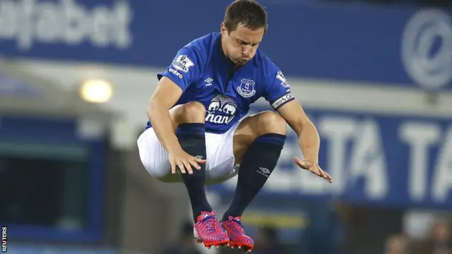 Everton defender Phil Jagielka