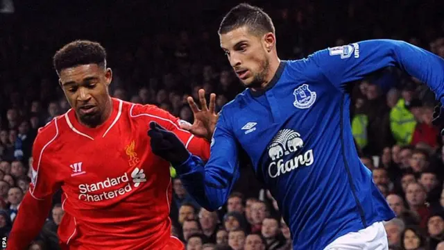 Liverpool's Jordon Ibe in action against Everton