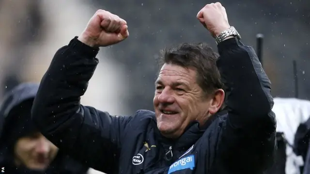 Newcastle United manager John carver