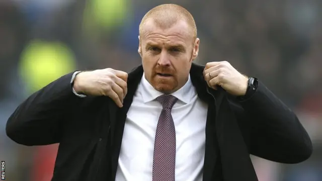 Burnley boss Sean Dyche