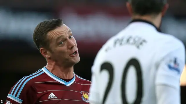 West Ham captain Kevin Nolan