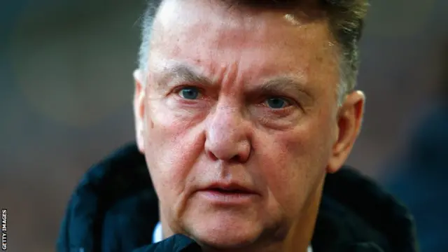 Manchester United manager Louis van Gaal