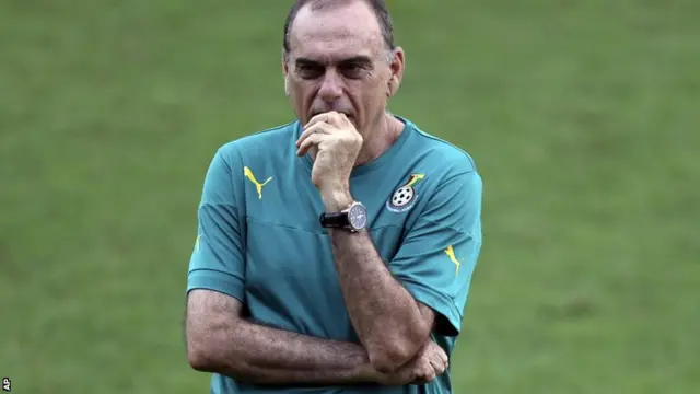 Ghana coach Avram Grant