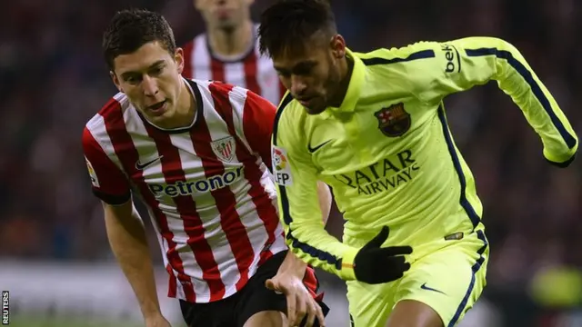 Neymar Jr runs the Bilbao channels