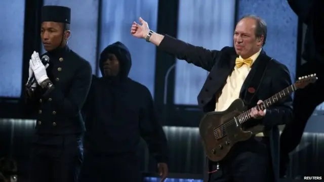 Pharrell Williams and Hans Zimmer