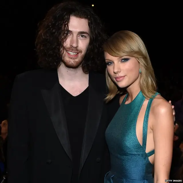 Hozier and Taylor Swift