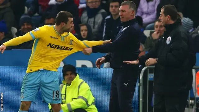 Nigel Pearson tussles with James McArthur