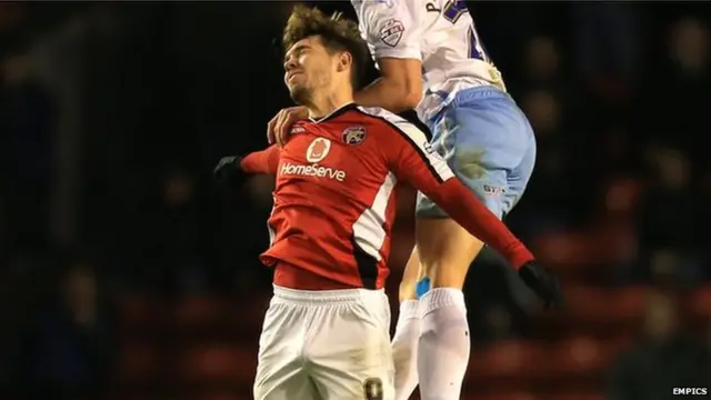 Walsall striker Tom Bradshaw