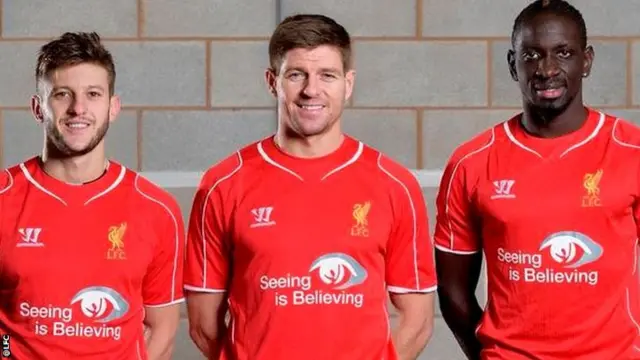 Liverpool's special kit