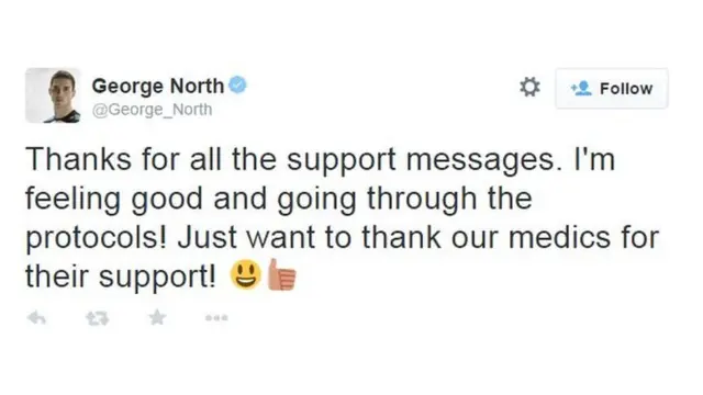 George North Twitter