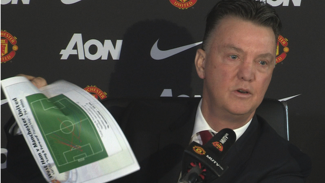 Manchester United boss Louis Van Gaal